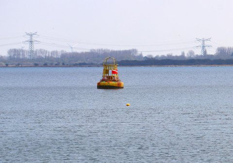 Fieldlab Westvoorne zonnepanelen onder water